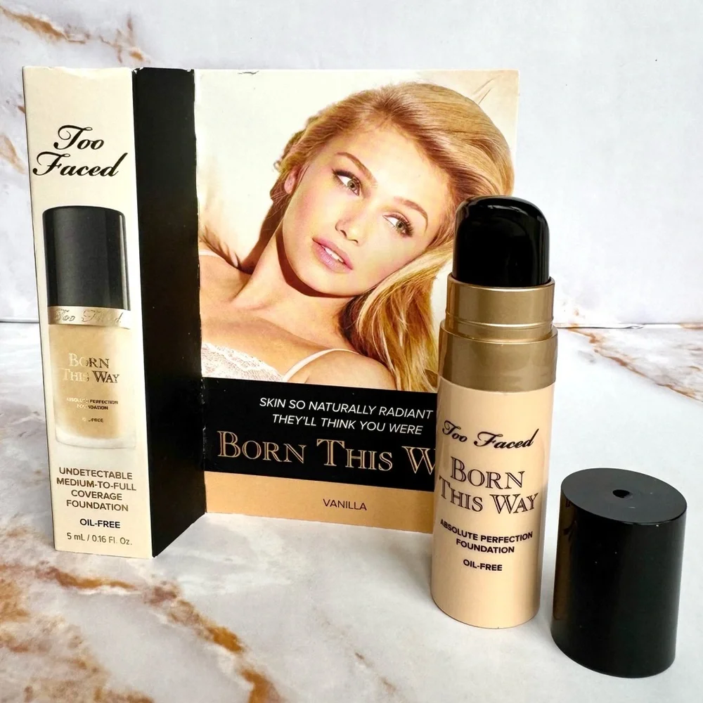 Too Faced VANILLA Born This Way Oil-Free Medium-To-Full Coverage Foundation 5ml